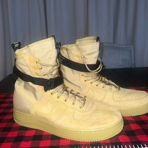 Nike Sf Air Force 1 High Club Gold 2018 Men’s Size 12